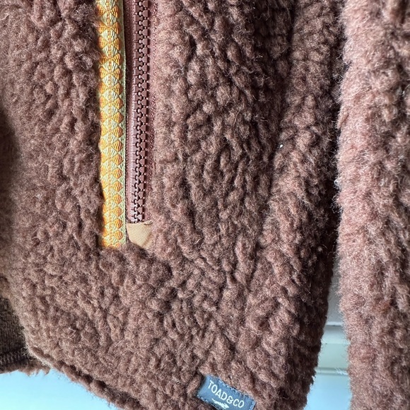 Toad & Co fleece hoodie, new with tags - Picture 2 of 8